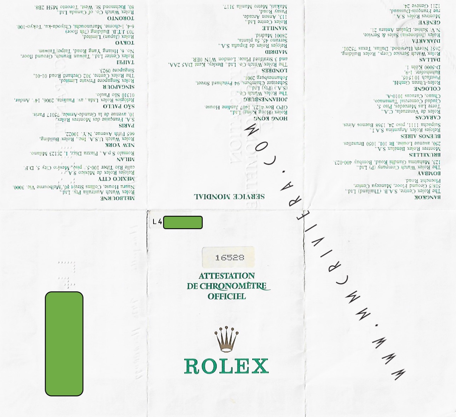 Rolex Daytona 16528 Série L floating porcelain dial  rolex-daytona-16528-floating-porcelaine-7