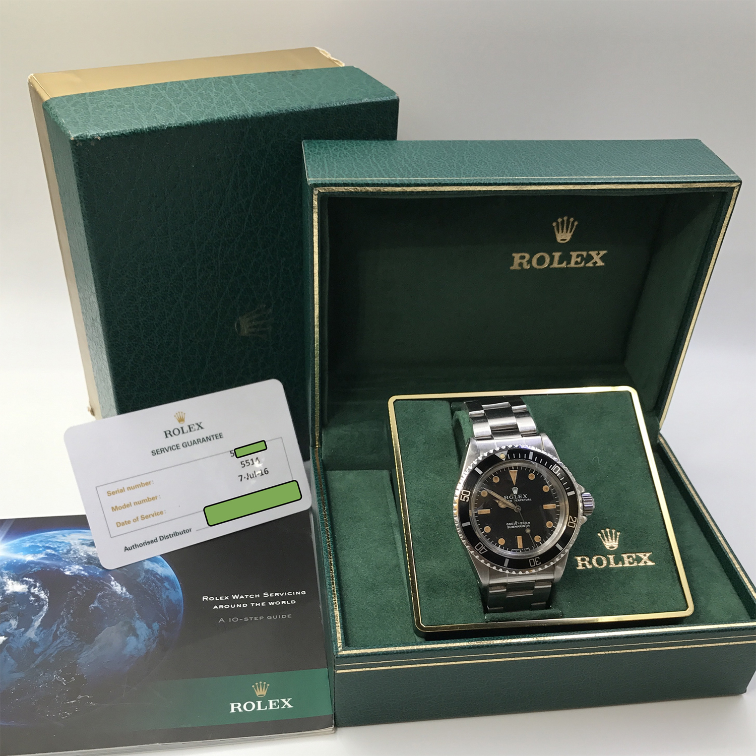 Rolex Submariner Professional 5514 rolex-submariner-comex-5514-16