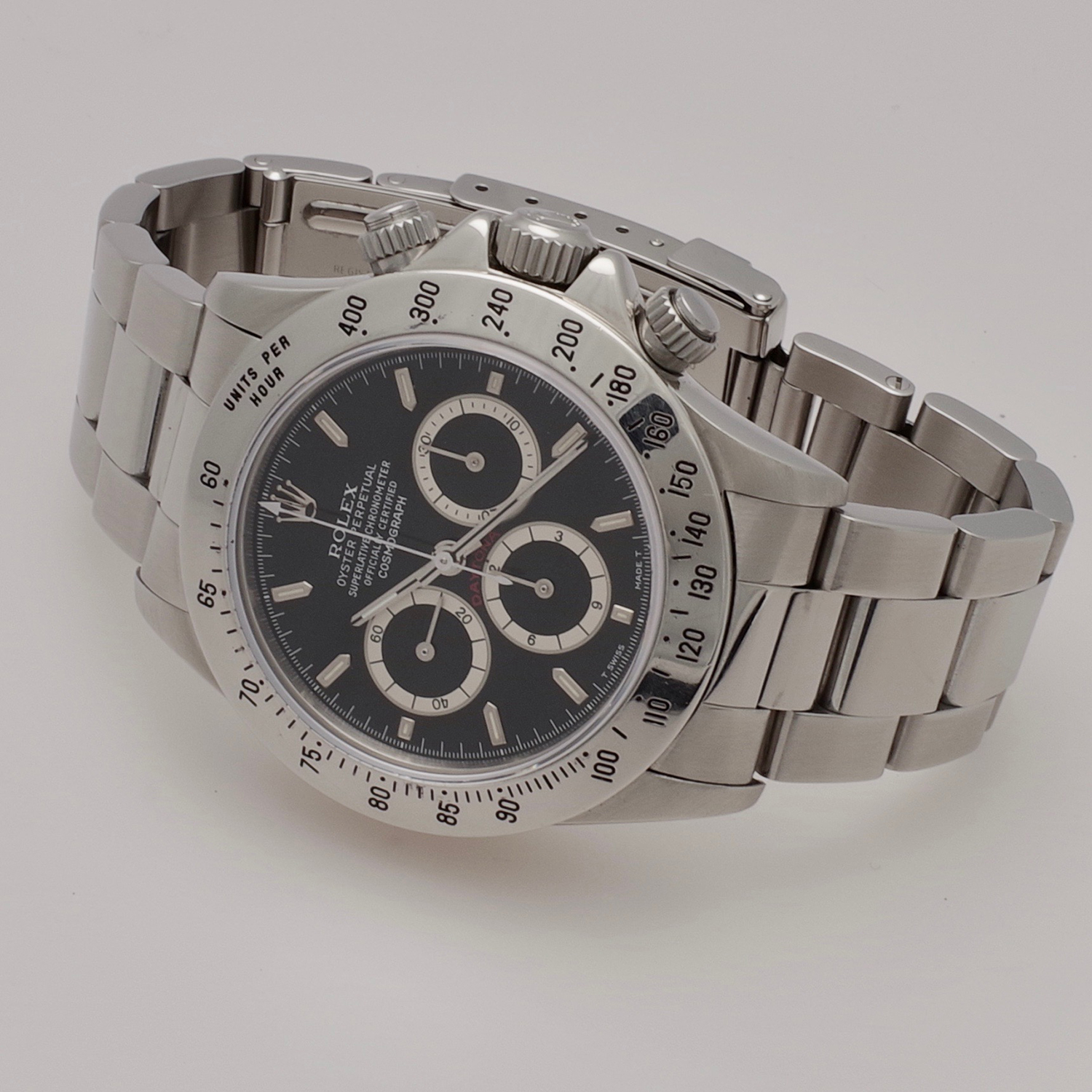 Rolex Daytona 16520 X series Inverted 6 One owner 1993 rolex-daytona-16520-serieX91-2