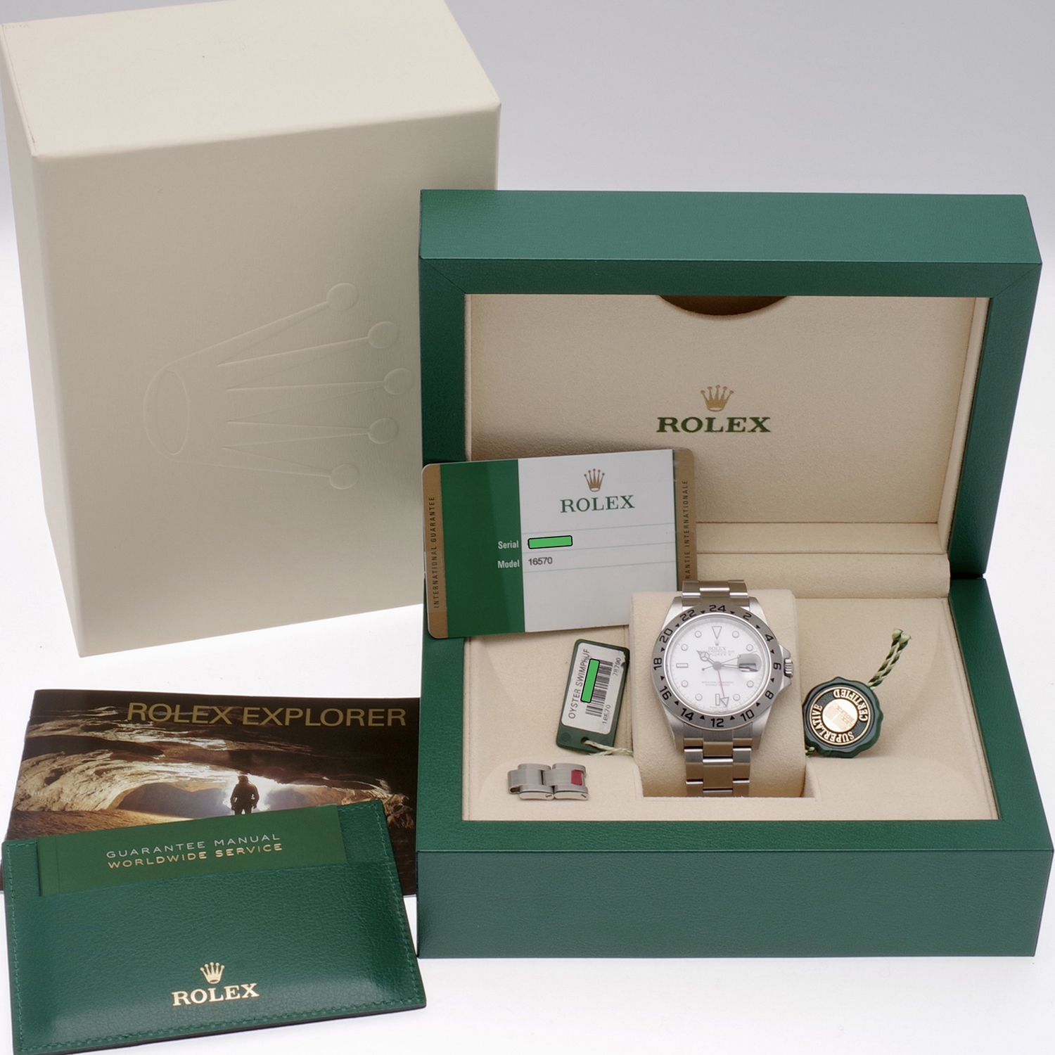 Rolex Explorer II 16570 NOS Calibre 3186 RRR with 5 years Rolex guarantee rolex-explorer2-16570-2019-9