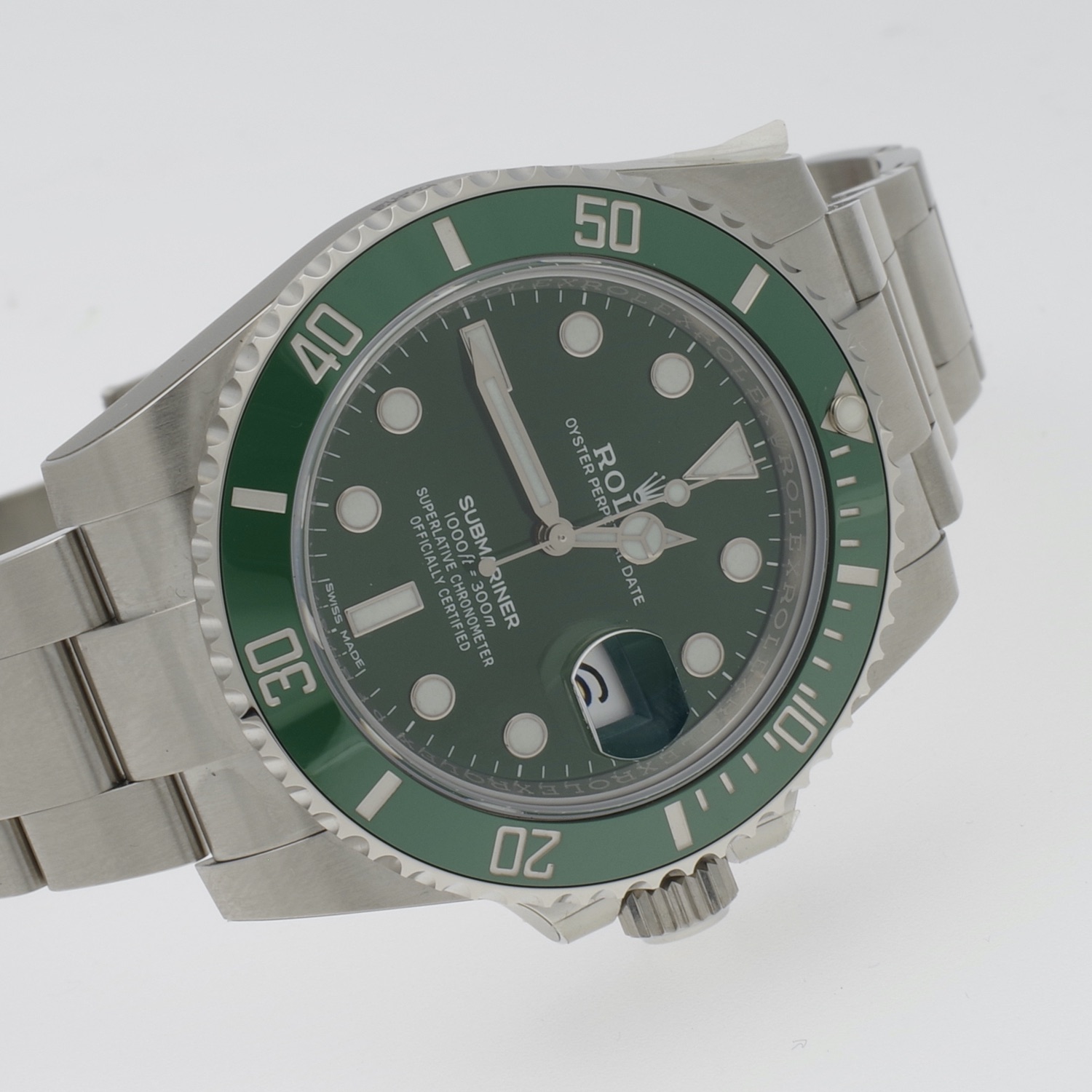 Rolex Submariner 116610LV Hulk new sticked rolex-subverte-116610LV-2018-8