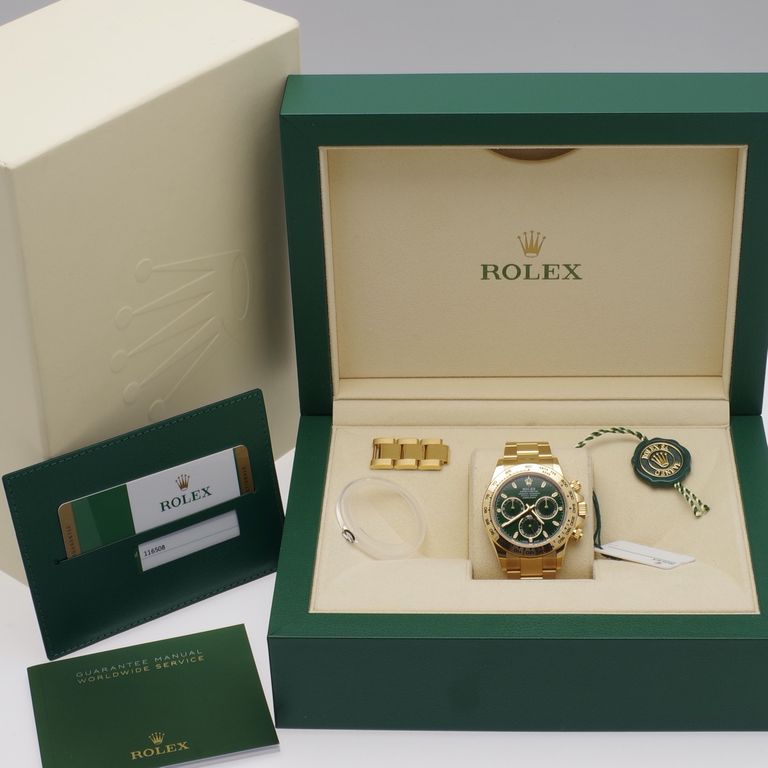 Rolex Daytona 116508 Green dial rolex-daytona-116508-greendial-7