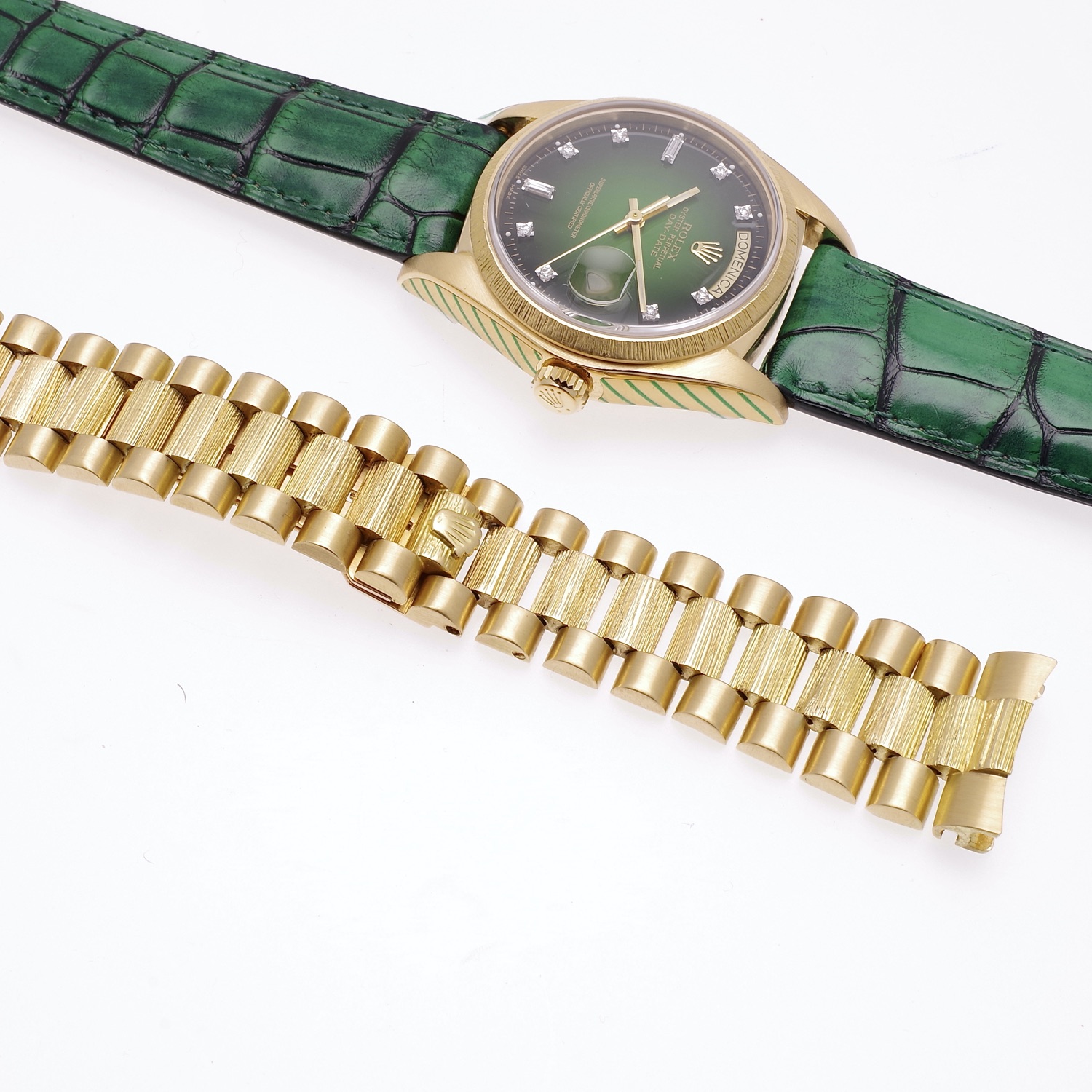 Rolex Day Date 18078 green dial 1978 extremely rare  rolex-daydate-18078-7