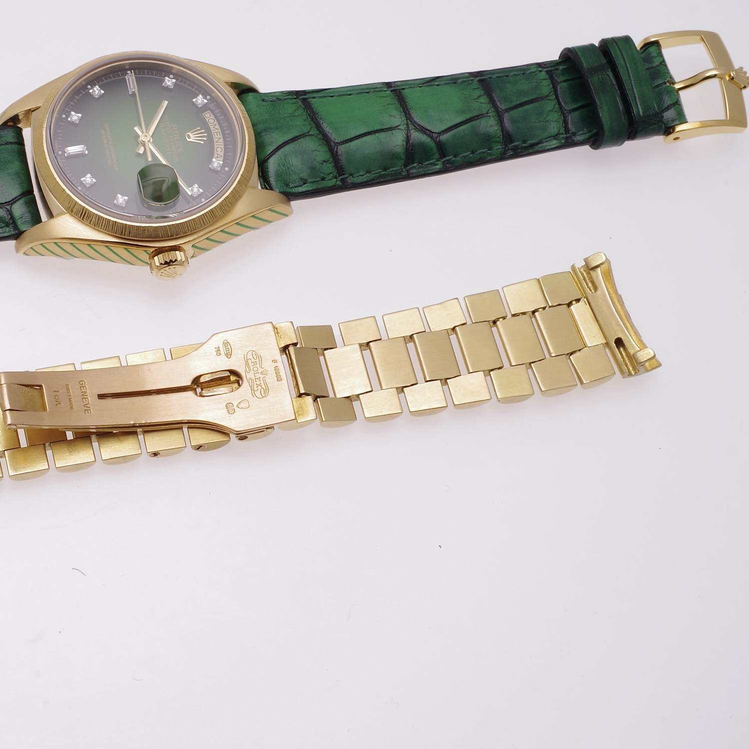 Rolex Day Date 18078 green dial 1978 extremely rare  rolex-daydate-18078-8