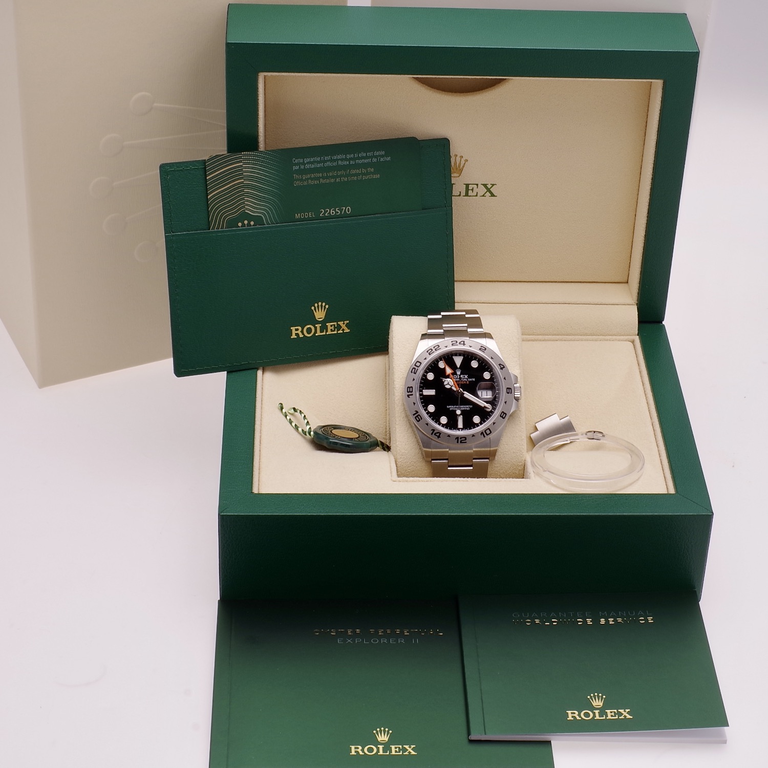 Rolex Explorer II 226570 new model 2021 rolex-explorerII-226570-9