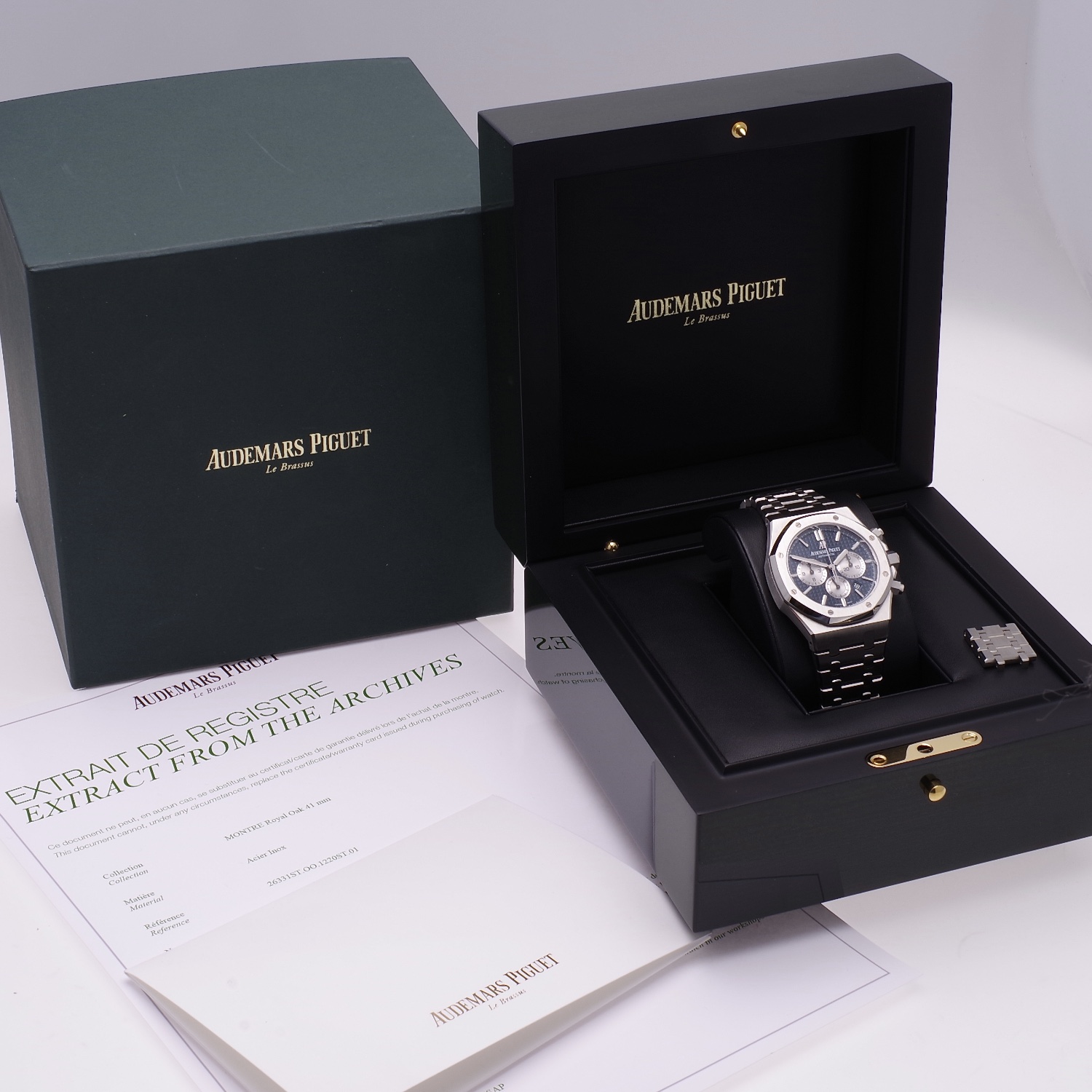 Audemars Piguet Royal Oak 26331ST Chronograph blue dial audemars-piguet-royaloak-26331ST-9