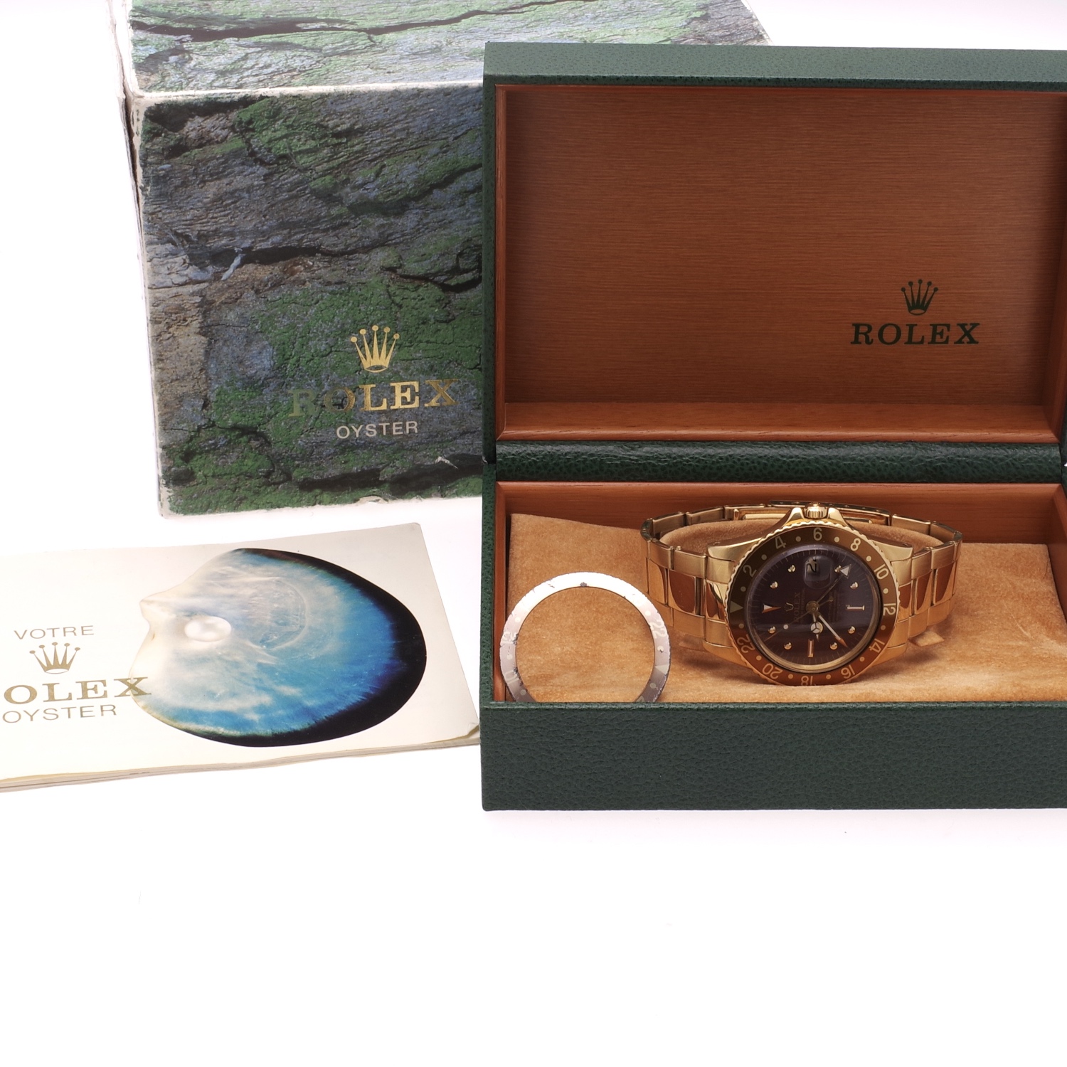 Rolex GMT Master 1675 full gold 18K 1970 rolex-gmt-master-1675-brown-11