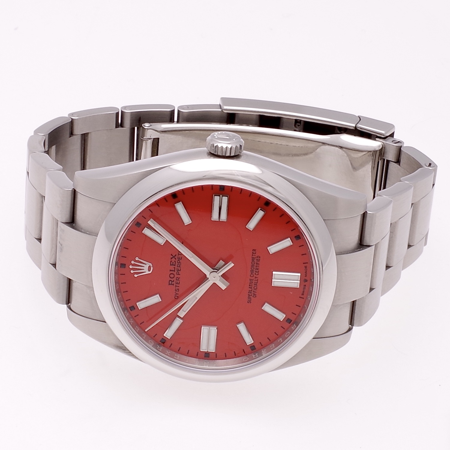 Rolex Oyster Perpetual 124300 41mm RED  rolex-oyster-124300-red-2