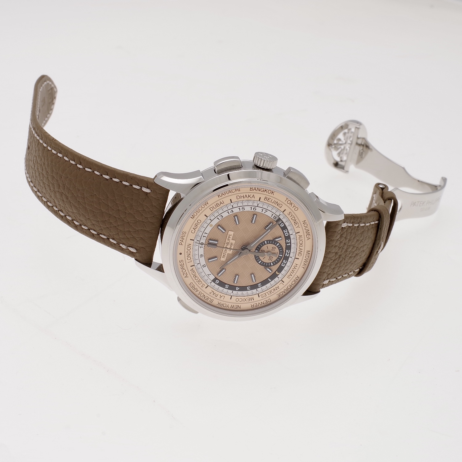 Patek Philippe Complications 5935A-001 World Time Chronograph stainless steel patek-philippe-5935A-001-2