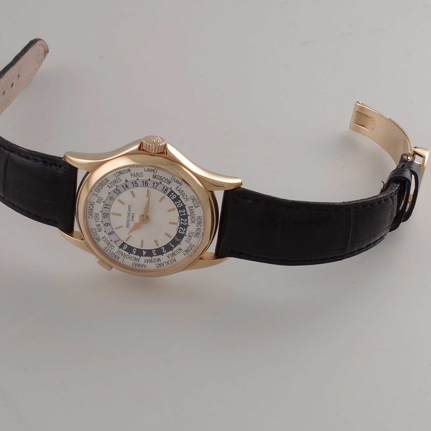 Patek Philippe Complications 5110R-001 World Time Tiffany & Co  patek-philippe-traveltime-5110R-2