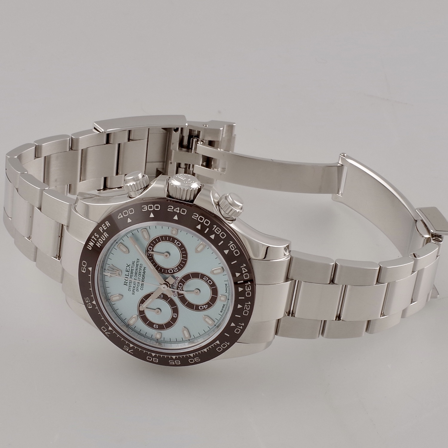 Rolex Daytona 116506 2 dials  with ice blue  diamond baguette new unworn rolex-daytona-116506-2022-2