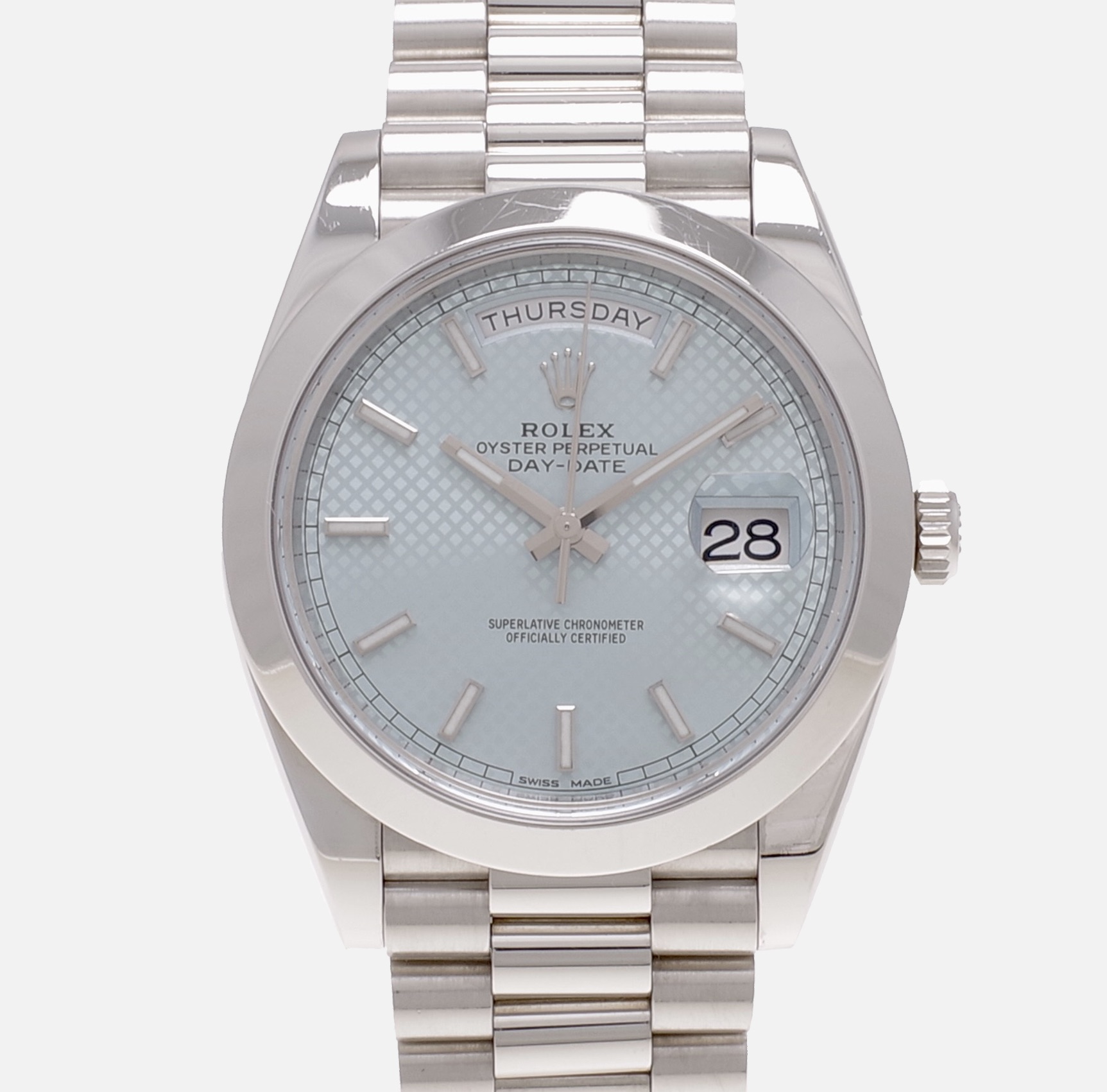 Rolex : Day Date - 228206 - 2015 service 2021