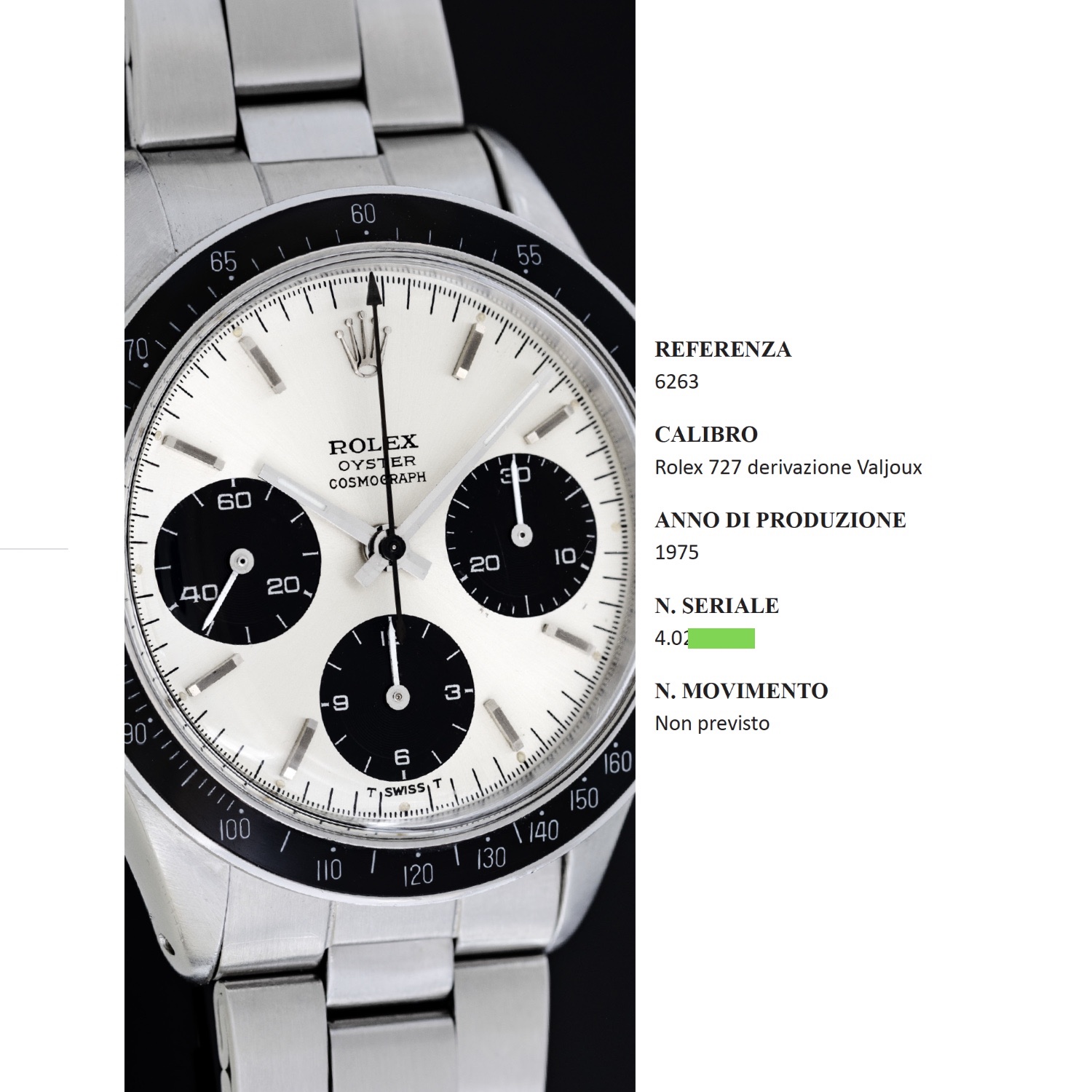 Rolex Daytona 6263 Big Eyes 1975 be2