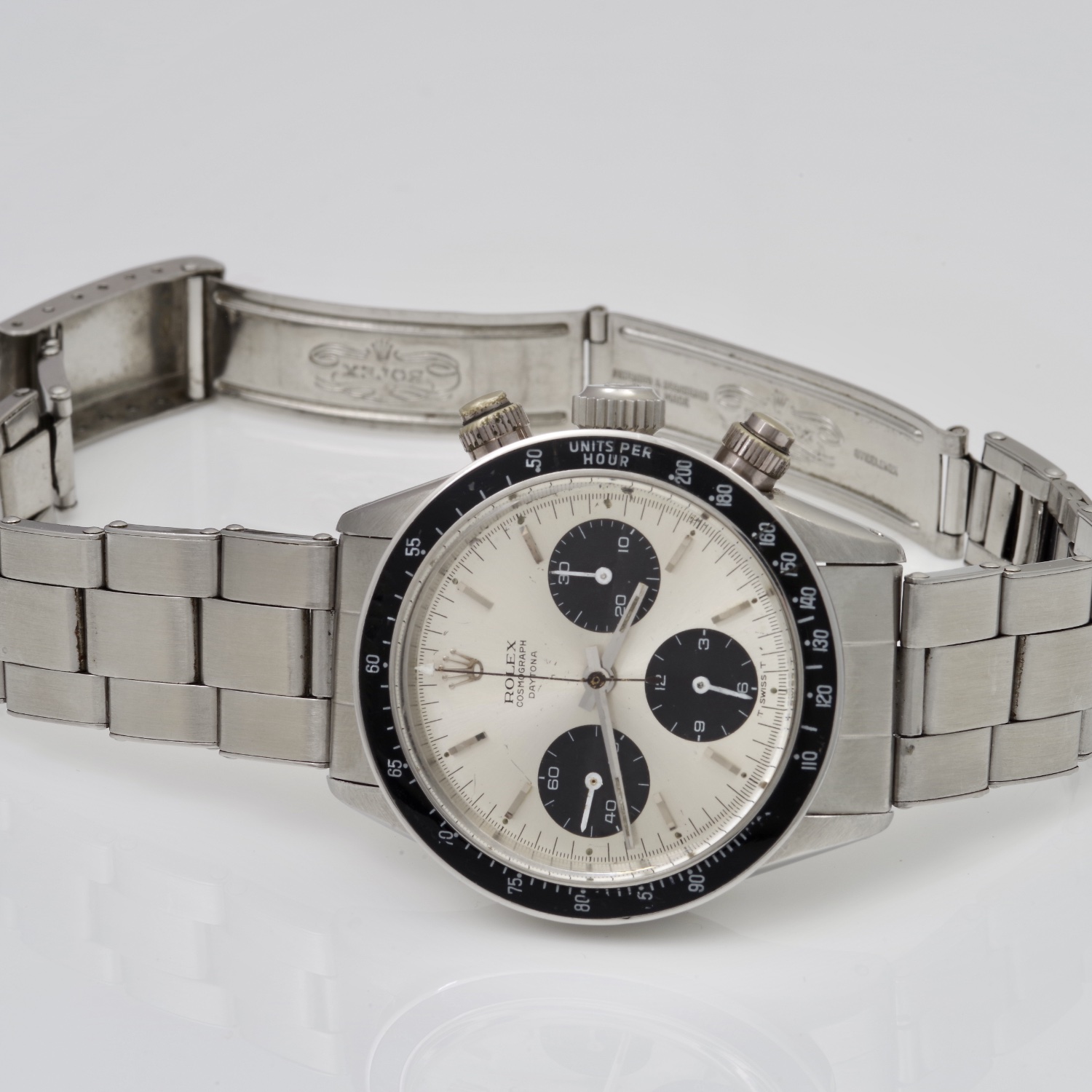 Rolex Daytona 6240 Millerighe 1966 with expertise rolex-daytona-6240-acier-1966-2