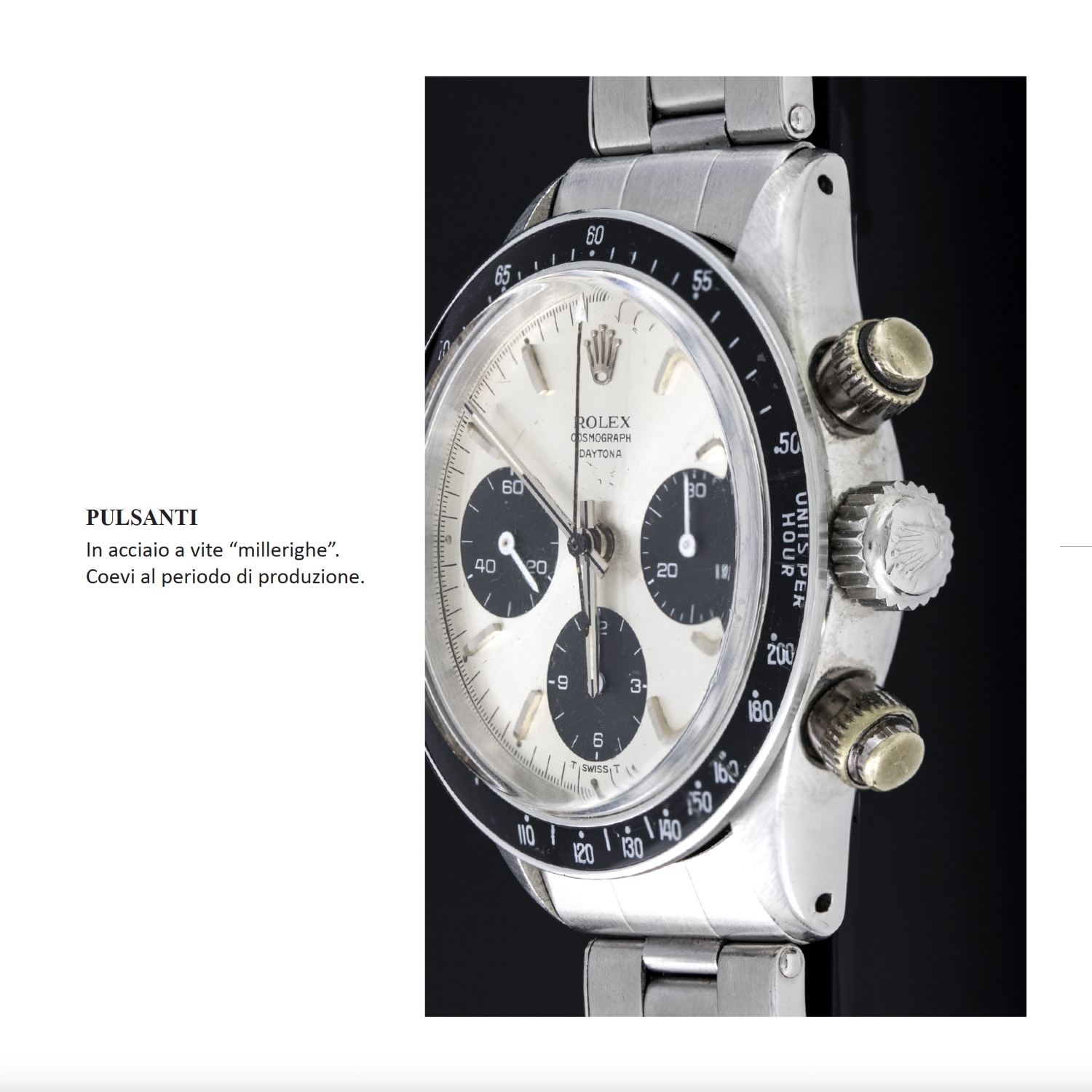 Rolex Daytona 6240 Millerighe 1966 with expertise rolex-daytona-6240-acier-1966-9