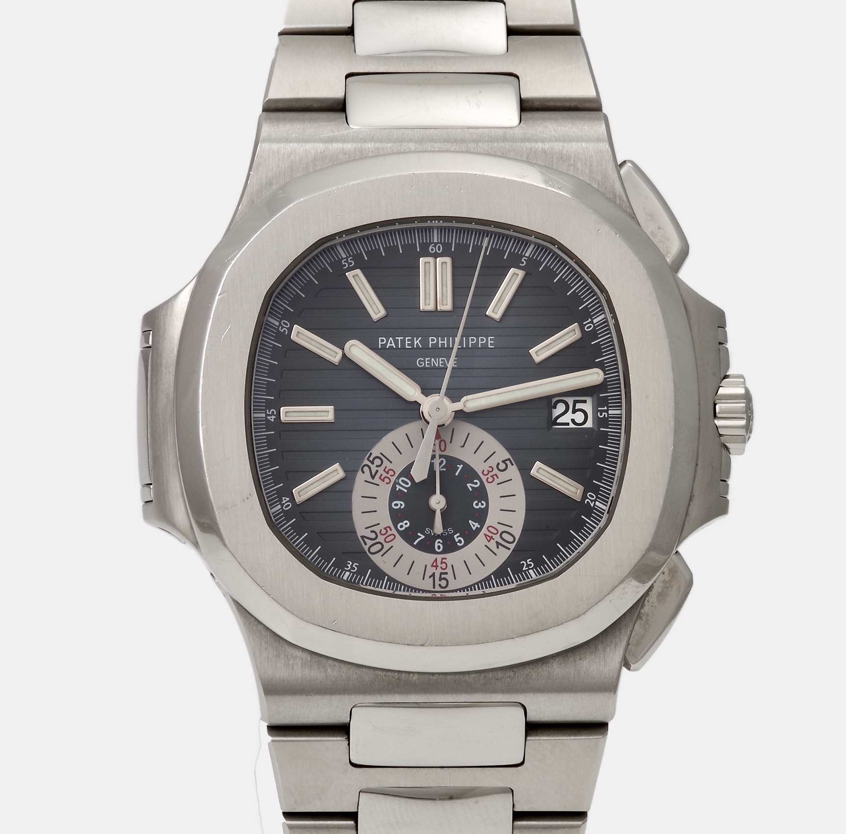 Patek Philippe : Nautilus - 5980/1A-001 blu dial poinçon de Genève