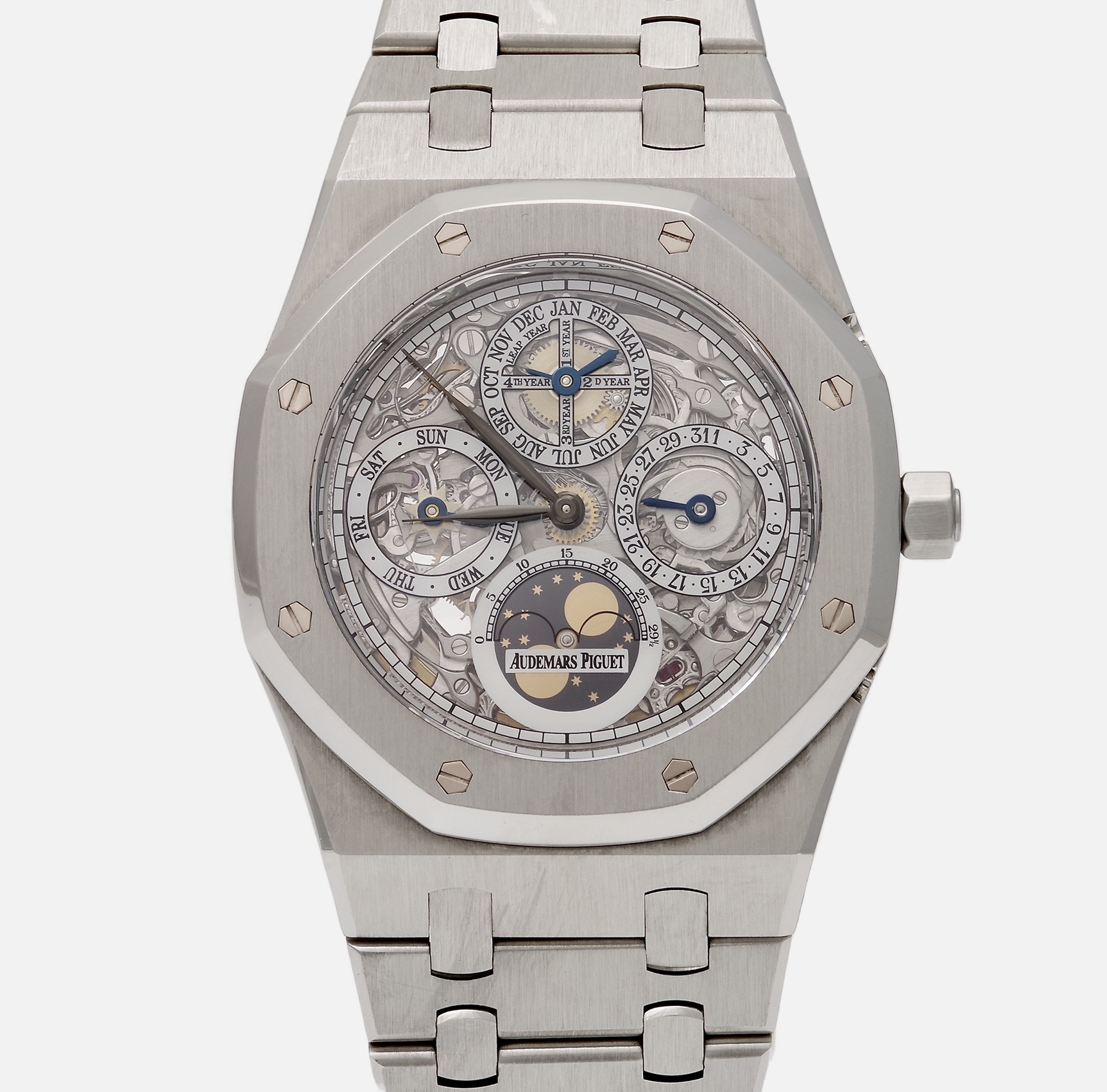 Audemars Piguet : Royal Oak - 25829ST Perpetual Calendar Skeleton