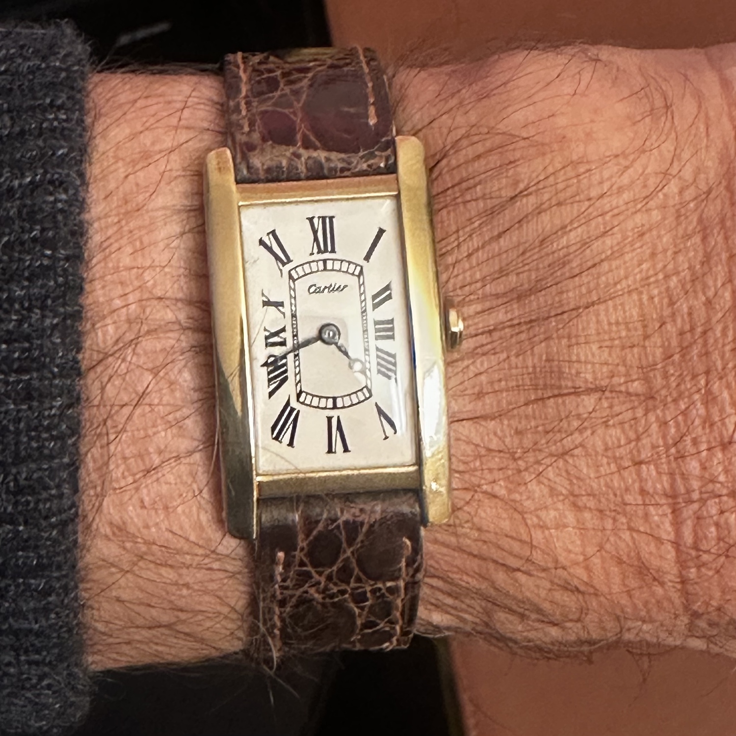 Cartier Tank Cintrée 18k gold - circa 1930 cartier-tank-cintrée-1930-10