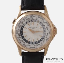 Patek Philippe : Complications - 5110R-001 World Time Tiffany & Co 