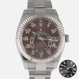 Rolex : Sky Dweller - 326934 pink gold dial + black dial